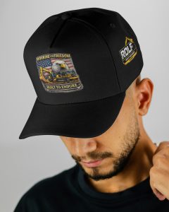 “Working for Freedom” Branded Cap Black