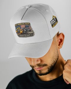 “All American Pride” Branded Cap White