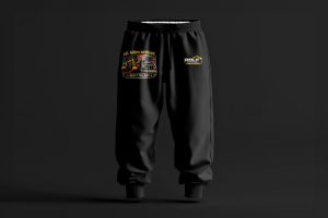 “All American Pride” Branded Trousers Black